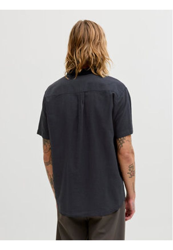 Jack & Jones Koszula Summer 12289160 Czarny Regular Fit. Kolor: czarny. Materiał: bawełna
