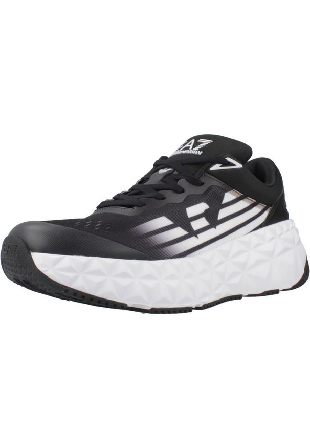 EA7 - Kapcie EMPORIO ARMANI X8X239 XK432 Czarny. Kolor: czarny. Materiał: tkanina. Sport: turystyka piesza