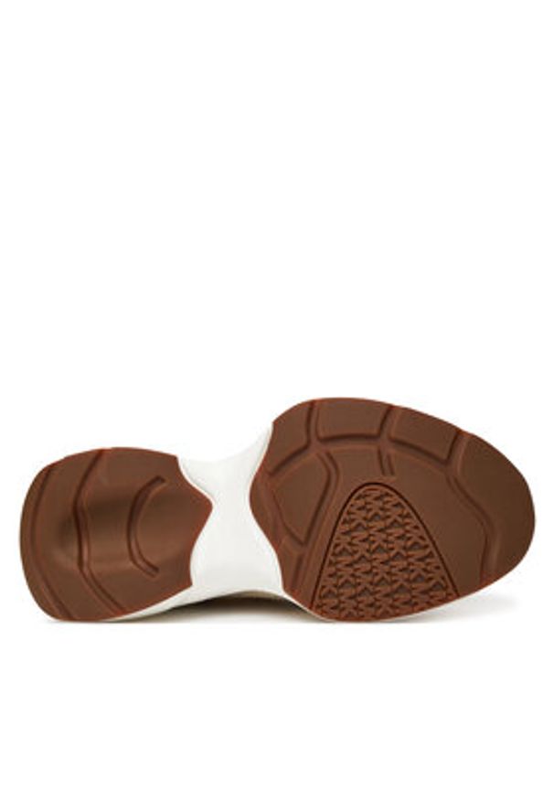 MICHAEL Michael Kors Sneakersy Zuma Mixed-Media Trainer 43F5ZUFP2L Złoty. Kolor: złoty. Materiał: materiał