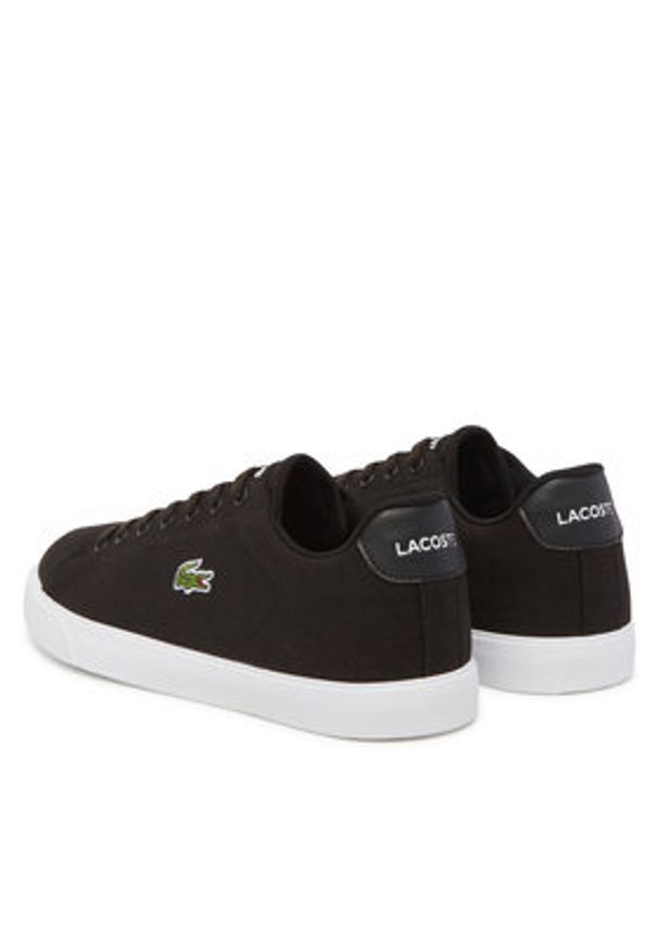 Lacoste Tenisówki La Piquee 2.0 7-49CMA0005 Czarny. Kolor: czarny. Materiał: materiał