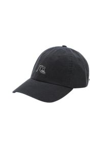 Quiksilver - Czapka dla Mężczyzn RAD SPLATTER Czarny. Kolor: brązowy, zielony, wielokolorowy. Materiał: bawełna. Wzór: haft, ze splotem