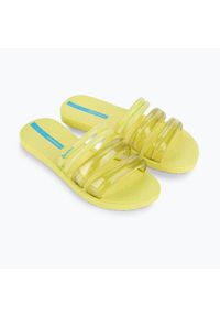 Klapki damskie Ipanema Puffer Slide. Kolor: żółty