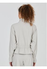 Athlecia Kurtka anorak Hero W Jacket EA233335 Szary Regular Fit. Kolor: szary. Materiał: syntetyk #3