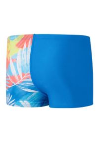 Kąpielówki chłopięce spodenki kąpielowe Speedo Digital Aquashort. Kolor: pomarańczowy, niebieski, wielokolorowy
