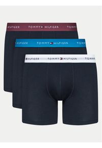 TOMMY HILFIGER - Tommy Hilfiger Komplet 3 par bokserek UM0UM02765 Czarny. Kolor: czarny. Materiał: bawełna