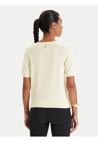 Patrizia Pepe Sweter 8K0409/K027-Y478 Żółty Regular Fit. Kolor: żółty. Materiał: syntetyk #3