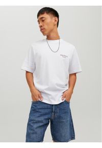 Jack & Jones - T-Shirt Jack&Jones. Kolor: biały. Materiał: bawełna #1