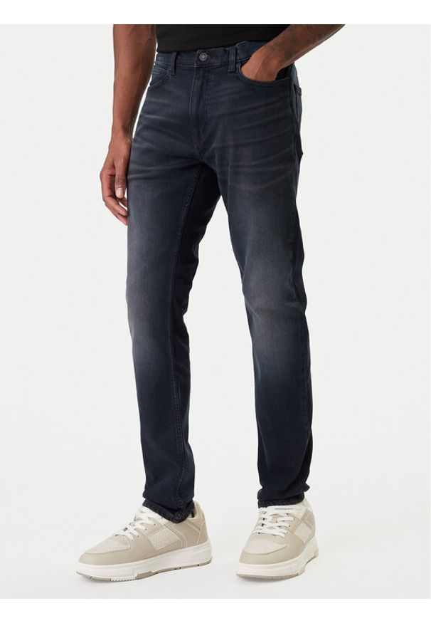 Hugo - HUGO Jeansy 50555175 Granatowy Extra Slim Fit. Kolor: niebieski