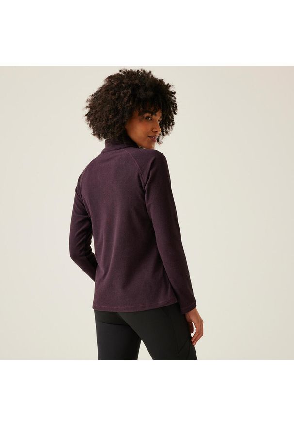 Regatta - Polar turystyczny damski Montes z suwakiem. Kolor: fioletowy. Materiał: polar. Sport: turystyka piesza