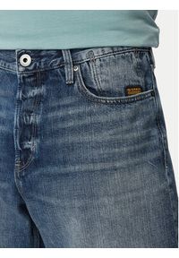 G-Star RAW - G-Star Raw Szorty jeansowe Deeggie D28474-E352 Niebieski Regular Fit. Kolor: niebieski. Materiał: bawełna #3