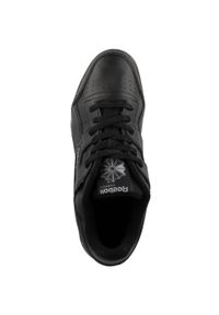 Reebok - Buty na co dzień męskie REEBOK WORKOUT PLUS skóra. Okazja: na co dzień. Kolor: czarny. Materiał: skóra. Model: Reebok Workout. Sport: turystyka piesza