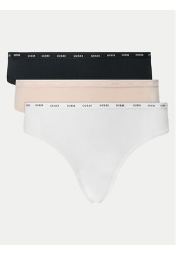 Guess Komplet 3 par fig O5RG12 K6YW1 Kolorowy. Materiał: materiał, bawełna. Wzór: kolorowy