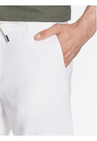 INDICODE Spodnie materiałowe Clio 60-301 Biały Regular Fit. Kolor: biały. Materiał: bawełna #4