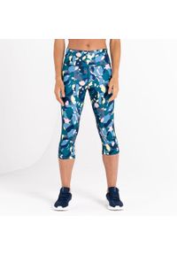 DARE 2B - Legginsy damskie fitness Dare 2B Influential. Kolor: niebieski, wielokolorowy. Materiał: elastan, poliester. Sport: fitness