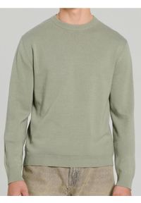 Sinsay - Sweter z długim rękawem - zielony. Kolor: zielony. Długość rękawa: długi rękaw. Długość: długie