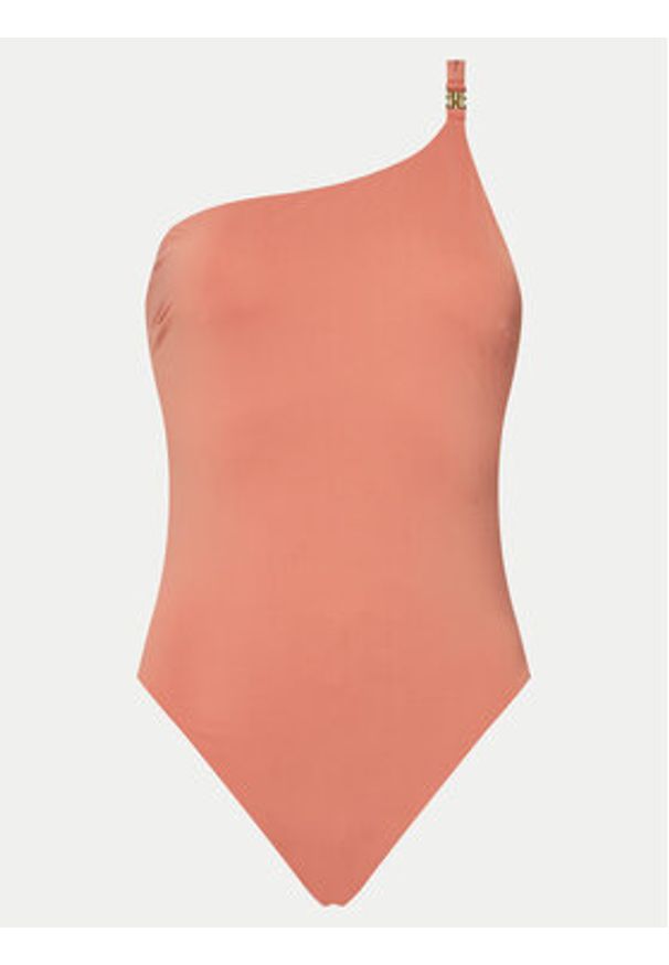 TOMMY HILFIGER - Tommy Hilfiger Strój kąpielowy UW0UW05312 Beżowy. Kolor: różowy. Materiał: syntetyk