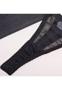 Intica - Komplet bielizny trzyczęściowy na romantyczny wieczór Vlasta. Kolor: czarny. Materiał: tkanina, materiał #2