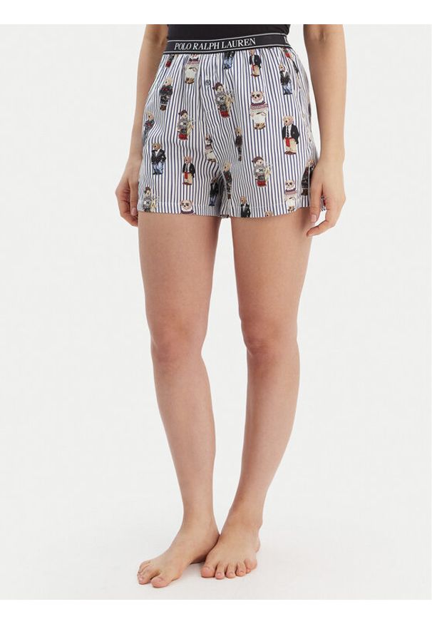 Polo Ralph Lauren Szorty piżamowe 4P0119 Błękitny Relaxed Fit. Kolor: niebieski. Materiał: bawełna