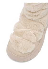 DeeZee Śniegowce NELA WS6009-01 Beżowy. Kolor: beżowy. Materiał: materiał #2