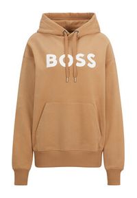 BOSS - Boss Bluza 50490635 Brązowy Regular Fit. Kolor: brązowy #3