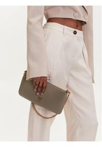 Pinko - PINKO Torebka Horizontal Flat PE 25 PCPL 102747 A0F1 Szary. Kolor: szary. Materiał: skórzane #4