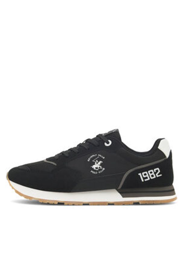 Beverly Hills Polo Club Sneakersy MILO-01 Czarny. Kolor: czarny. Materiał: materiał