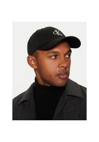 Czapka z daszkiem Calvin Klein. Kolor: czarny