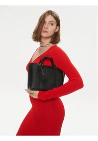 Pinko Torebka Carrie Shopper Classic PE 24 PLTT 102833 A1LF Czarny. Kolor: czarny. Materiał: skórzane