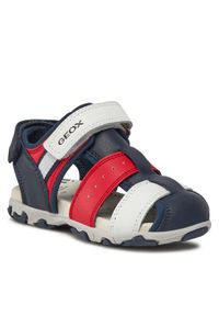 Geox Sandały B Sandal Flaffee Boy B4559B 08515 C0735 S Granatowy. Kolor: niebieski