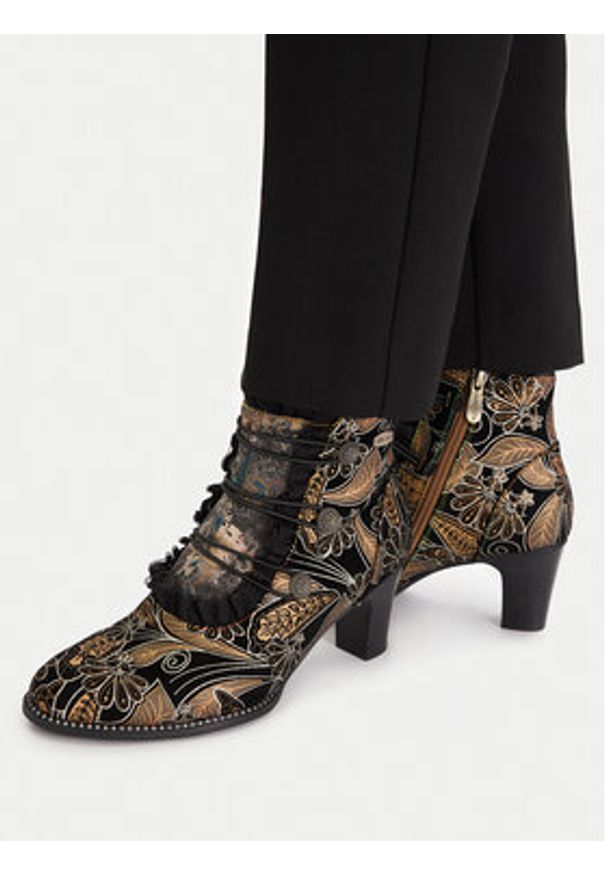 Laura Vita Trzewiki Elcodieo 224 Brązowy. Kolor: brązowy. Materiał: skóra