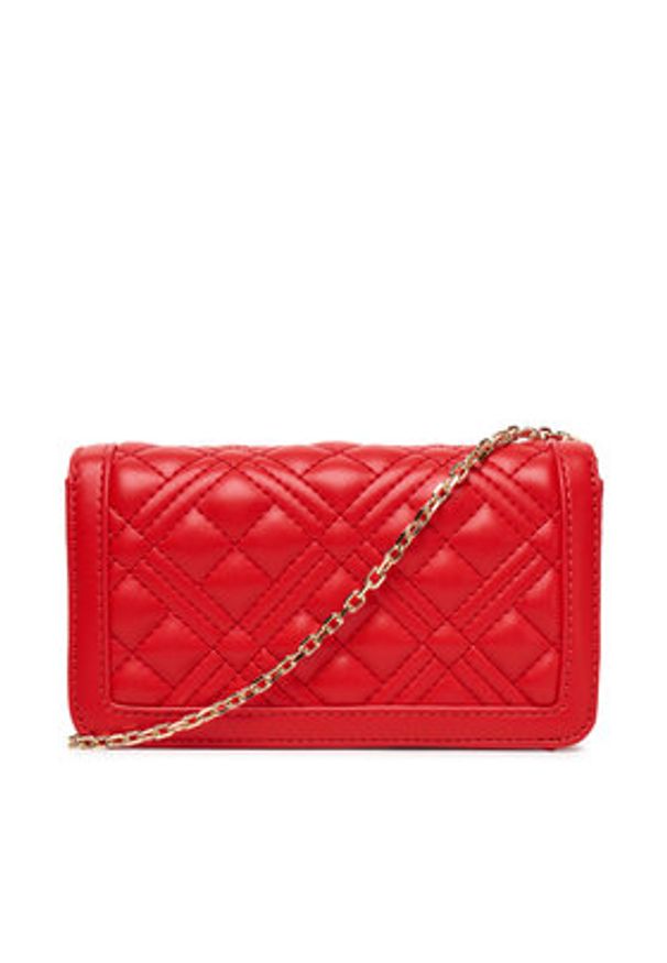 Love Moschino - LOVE MOSCHINO Torebka JC5681PP0NLA0500 Czerwony. Kolor: czerwony. Materiał: skórzane