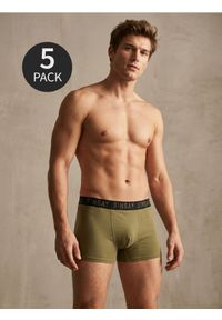 Sinsay - Bawełniane bokserki classic 5 pack - wielobarwny. Materiał: bawełna #1