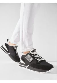 Versace Jeans Couture Sneakersy 75YA3SH1 Czarny. Kolor: czarny. Materiał: materiał #2