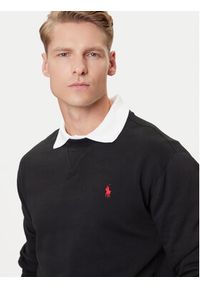Polo Ralph Lauren Bluza 710P01523001 Czarny Regular Fit. Typ kołnierza: polo. Kolor: czarny. Materiał: bawełna #3