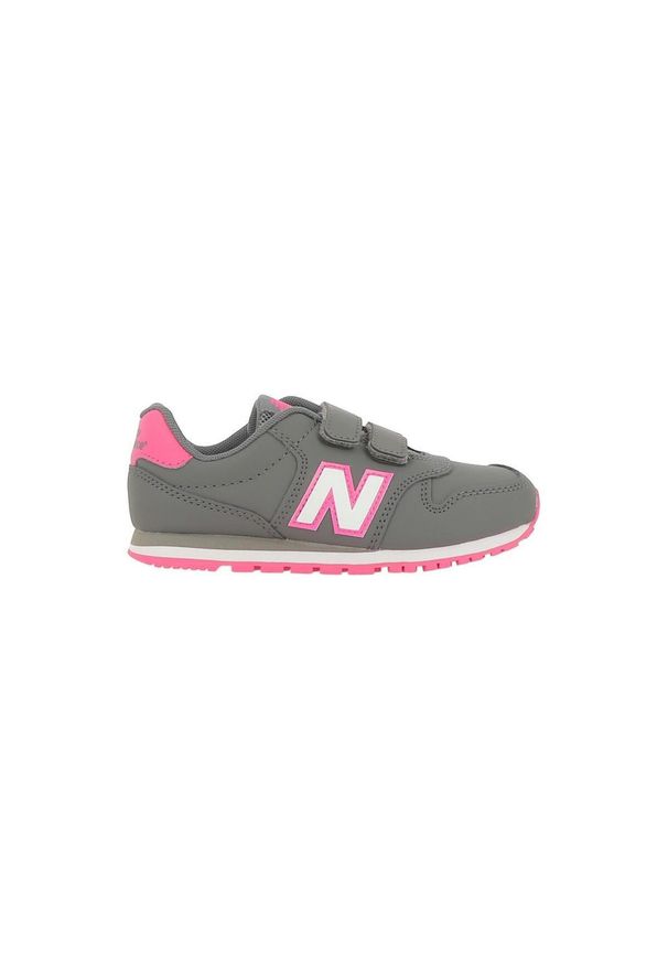 Buty do chodzenia dla dzieci New Balance 500. Zapięcie: sznurówki. Kolor: wielokolorowy, szary. Materiał: guma, materiał, tkanina, syntetyk. Szerokość cholewki: normalna. Sport: turystyka piesza