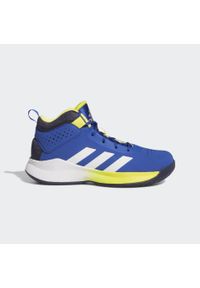 Buty do chodzenia dla dzieci Adidas Cross Em Up 5 K Wide Junior. Kolor: niebieski, wielokolorowy, biały. Sport: turystyka piesza