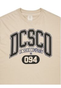 DC Shoes T-Shirt Elective EDYZT04361 Beżowy Regular Fit. Kolor: beżowy. Materiał: bawełna #3