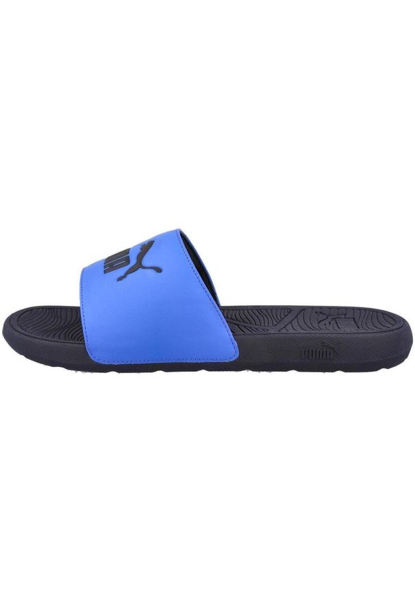 Czapka Puma Cool Cat 2.0, Mężczyźni. Kolor: niebieski. Materiał: skóra ekologiczna, materiał. Sport: pływanie