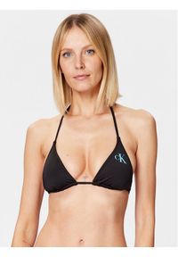 Calvin Klein Swimwear Góra od bikini KW0KW01970 Czarny. Kolor: czarny. Materiał: syntetyk
