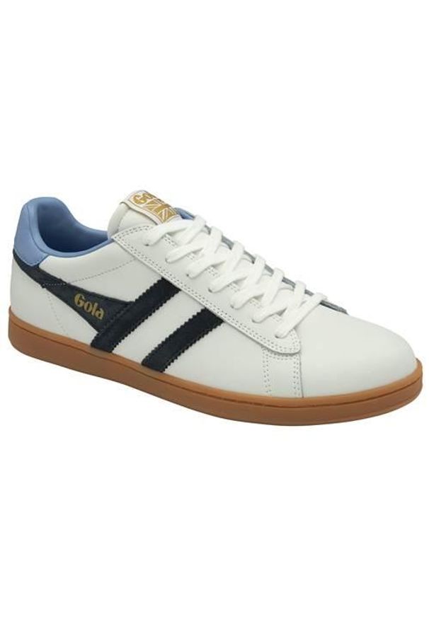 Buty do chodzenia męskie Gola Equipe Ii Leder 2024. Zapięcie: sznurówki. Kolor: niebieski, wielokolorowy. Materiał: materiał, skóra. Szerokość cholewki: normalna. Sport: turystyka piesza