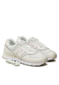 New Balance Sneakersy WL574FJ2 Beżowy. Kolor: beżowy. Materiał: skóra. Model: New Balance 574 #4