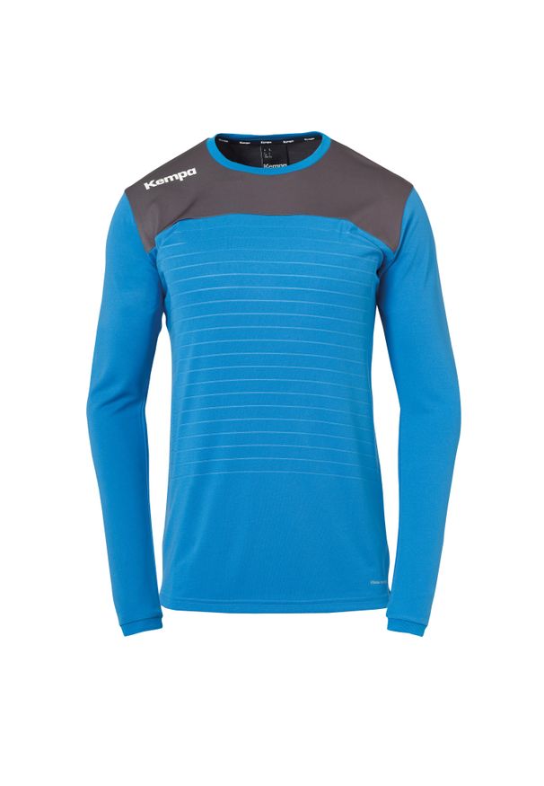 KEMPA - bluza z długim rękawem emotion Kempa. Kolor: szary, niebieski, wielokolorowy. Długość rękawa: długi rękaw. Długość: długie. Sport: piłka ręczna