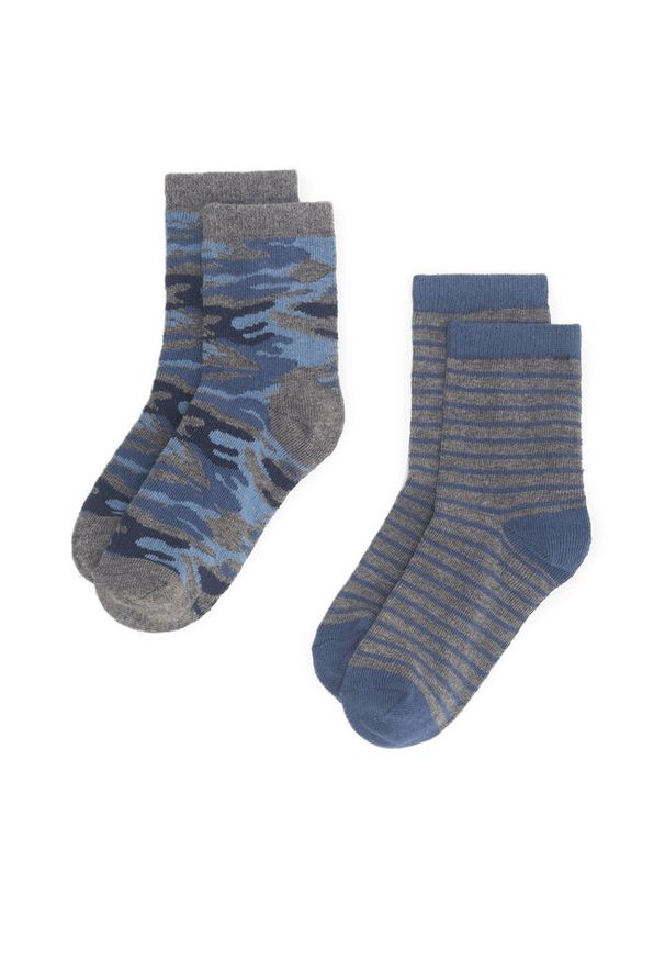 Skarpety długie Action Boy. Kolor: niebieski