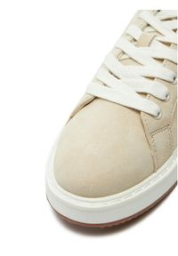 Lauren Ralph Lauren Sneakersy 802946811001 Beżowy. Kolor: beżowy. Materiał: skóra