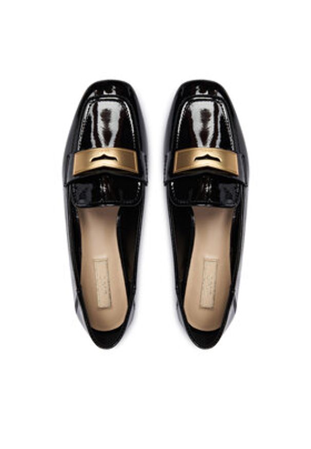 Liu Jo Lordsy Birgitte 07 SA6031 PX041 Czarny. Kolor: czarny. Materiał: skóra