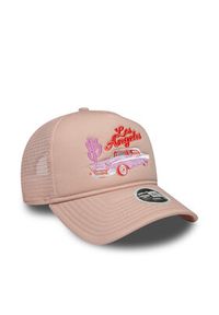 New Era Czapka z daszkiem Western 9FORTY A-Frame 60667504 Różowy. Kolor: różowy. Materiał: materiał, bawełna #4