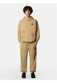 The North Face Spodnie dresowe Unisex Mountain Cleanup NF0A8C2W Beżowy Relaxed Fit. Kolor: beżowy. Materiał: bawełna #3