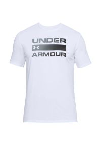 Koszulka sportowa męska Under Armour Team Issue Wordmark 1314002. Kolor: biały #1
