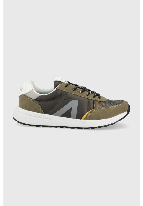 ACBC buty kolor zielony. Zapięcie: sznurówki. Kolor: zielony. Materiał: guma