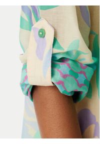 Iconique Sukienka koszulowa Madeira IC26-062 Kolorowy Relaxed Fit. Materiał: bawełna. Wzór: kolorowy #4